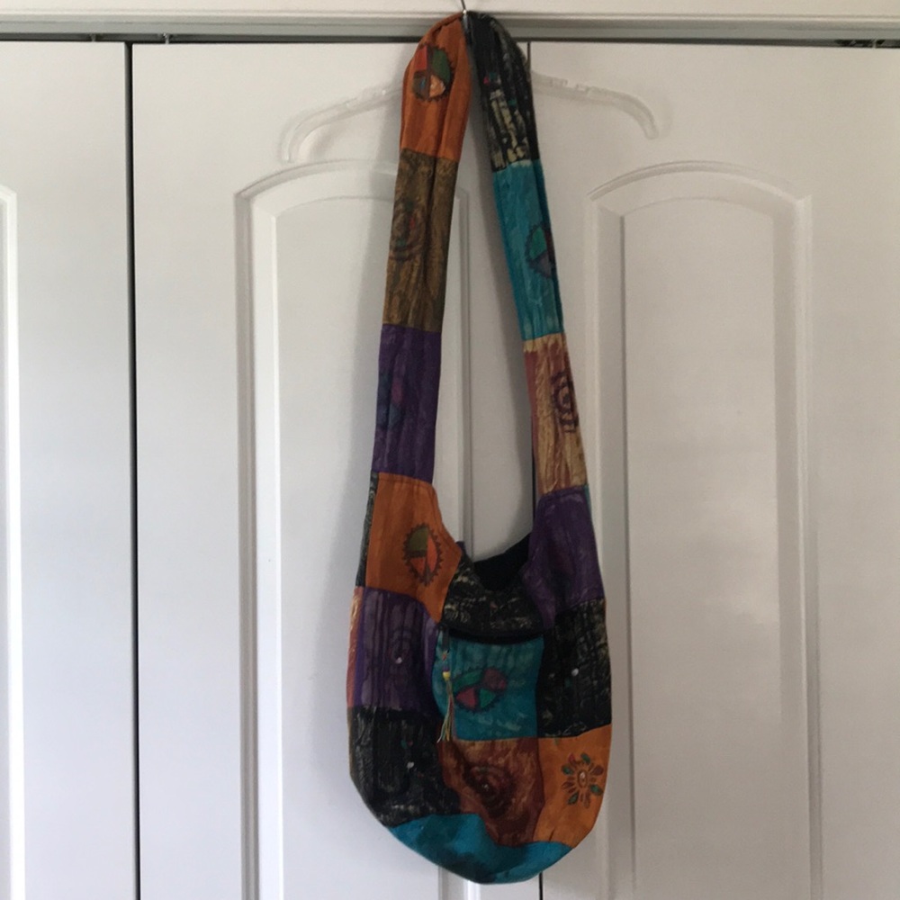 Painted Boho Satchel